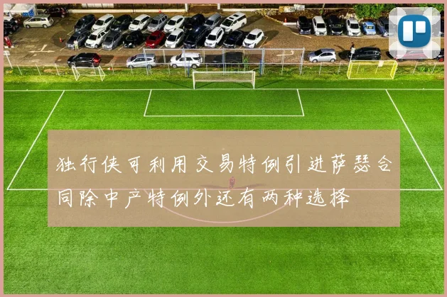 独行侠可利用交易特例引进萨瑟合同除中产特例外还有两种选择